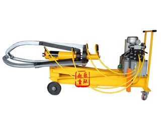 Vehicle mounted hydraulic puller